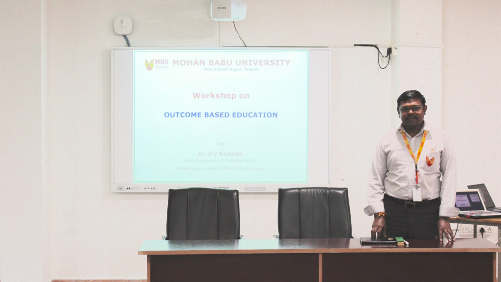 IQAC Mohan Babu University quality initiatives