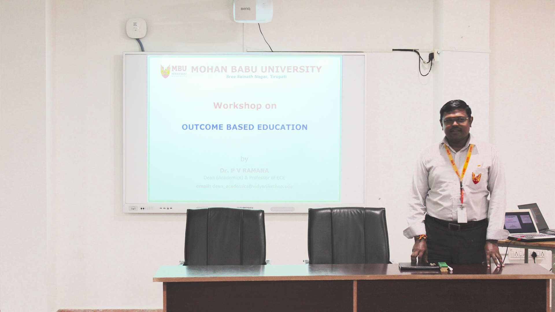 IQAC Mohan Babu University quality initiatives